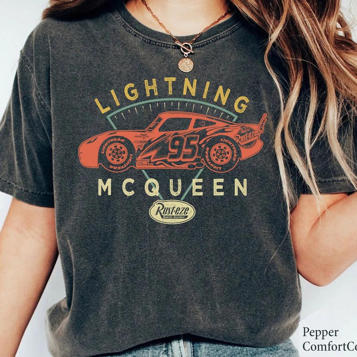 Lightning Mcqueen 95 Rusteze Bumper Ointment Shirt 2 1