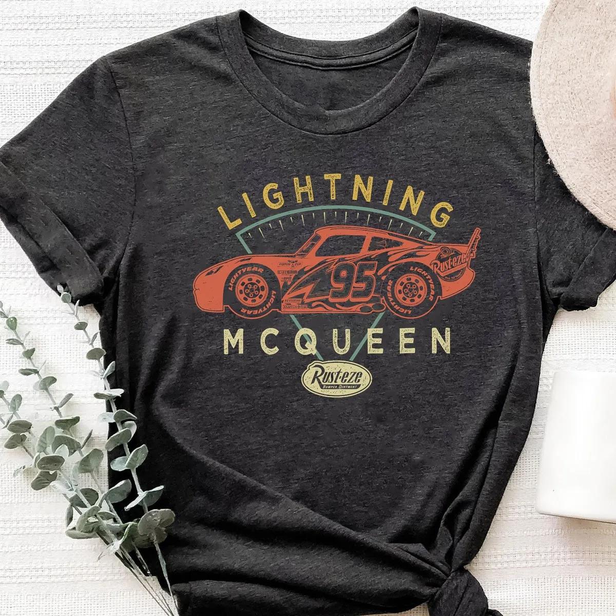 Lightning Mcqueen 95 Rusteze Bumper Ointment Shirt 4 1