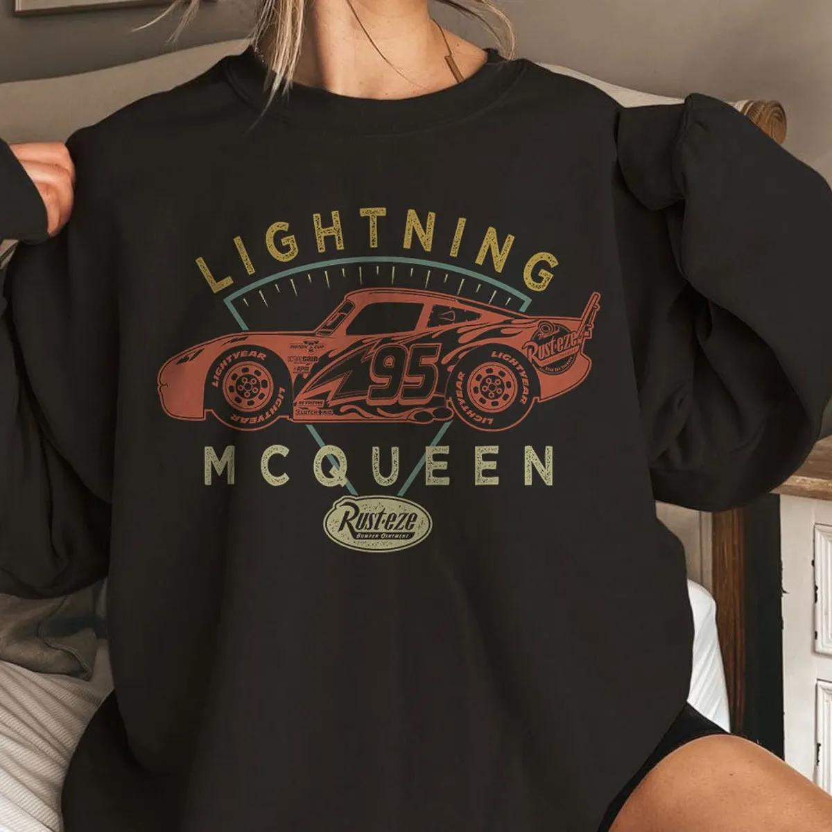 Lightning Mcqueen 95 Rusteze Bumper Ointment Shirt 5 1