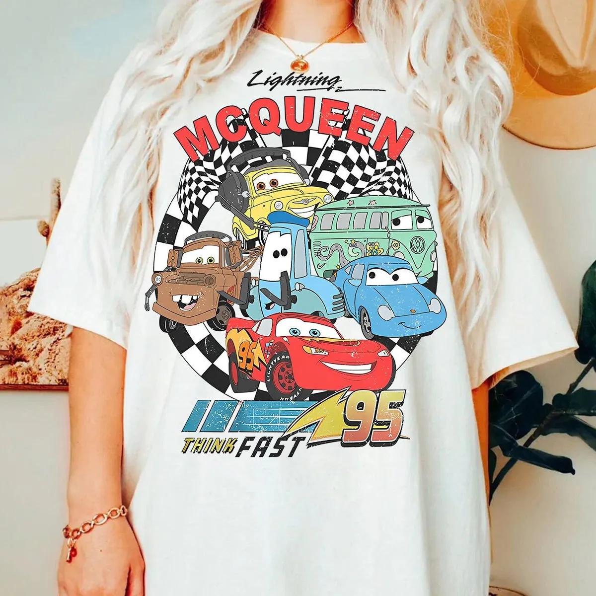 Lightning Mcqueen and Tow Mater Shirt Birthday Boy Trip Tee 1