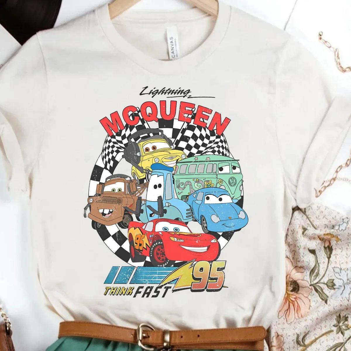 Lightning Mcqueen and Tow Mater Shirt Birthday Boy Trip Tee 3