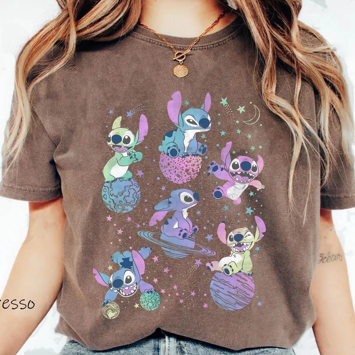 Lilo and Stitch Juniors Planetary Stitch Shirt 4