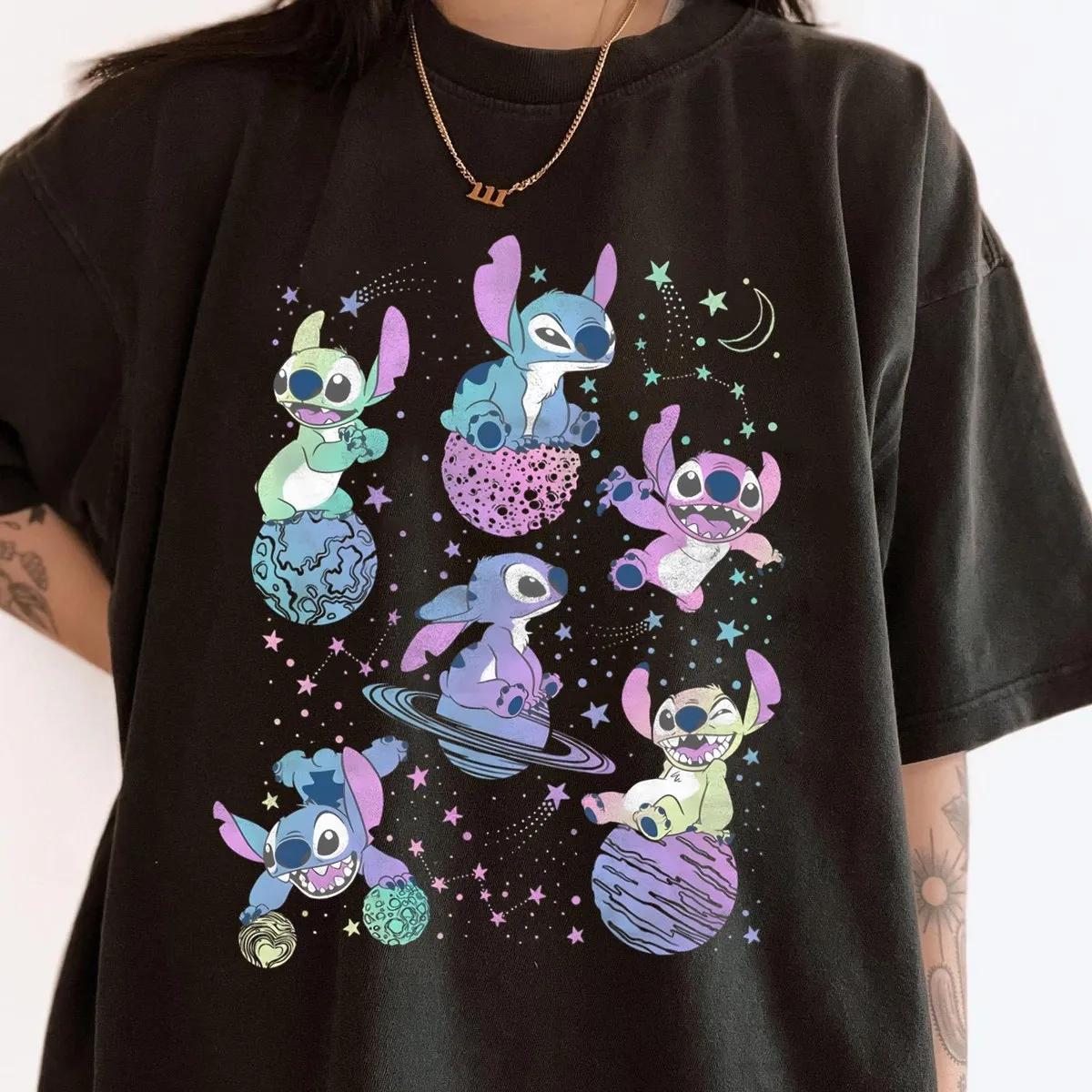 Lilo and Stitch Juniors Planetary Stitch Shirt 6