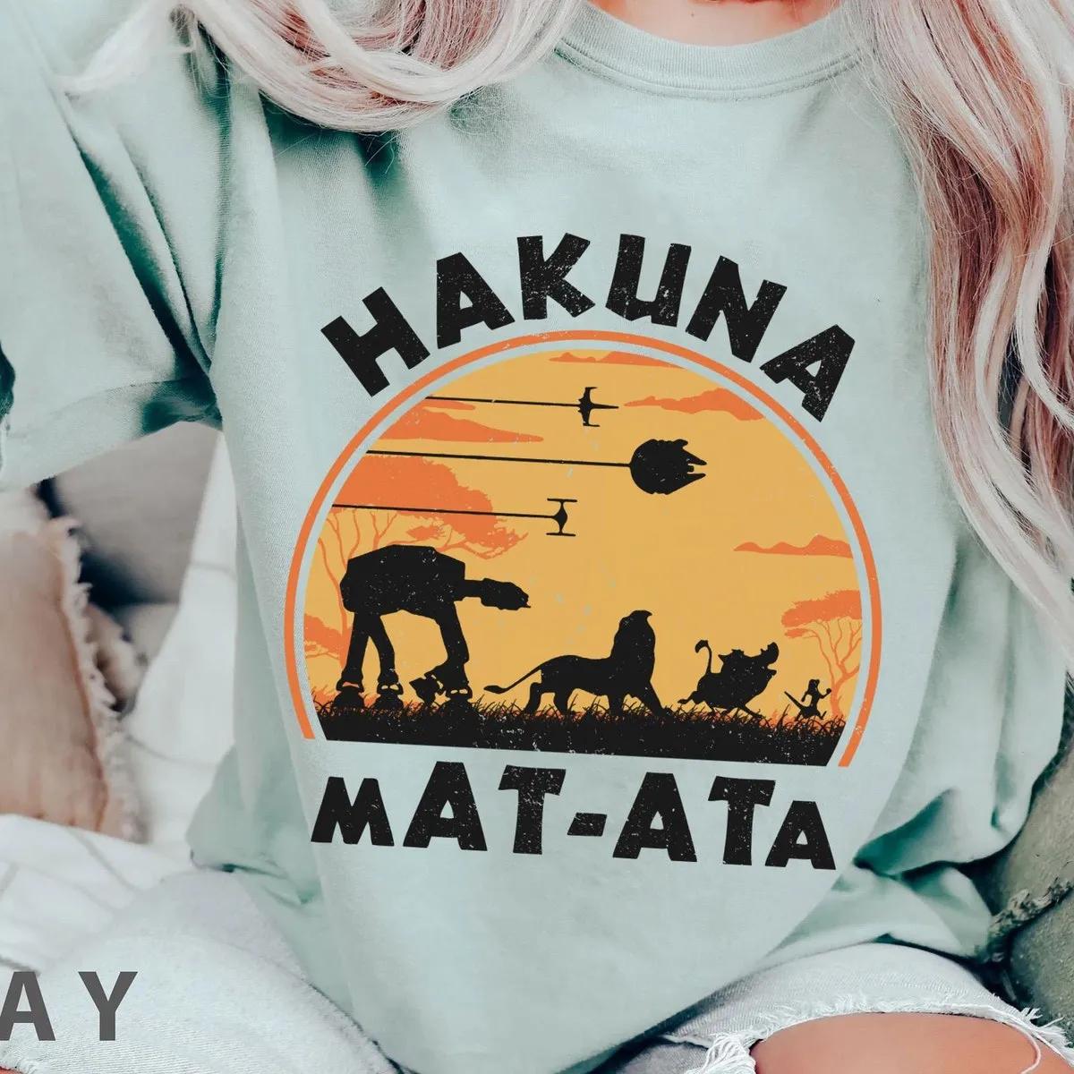 Lion King And Star Wars Hakuna At At Shirt 2