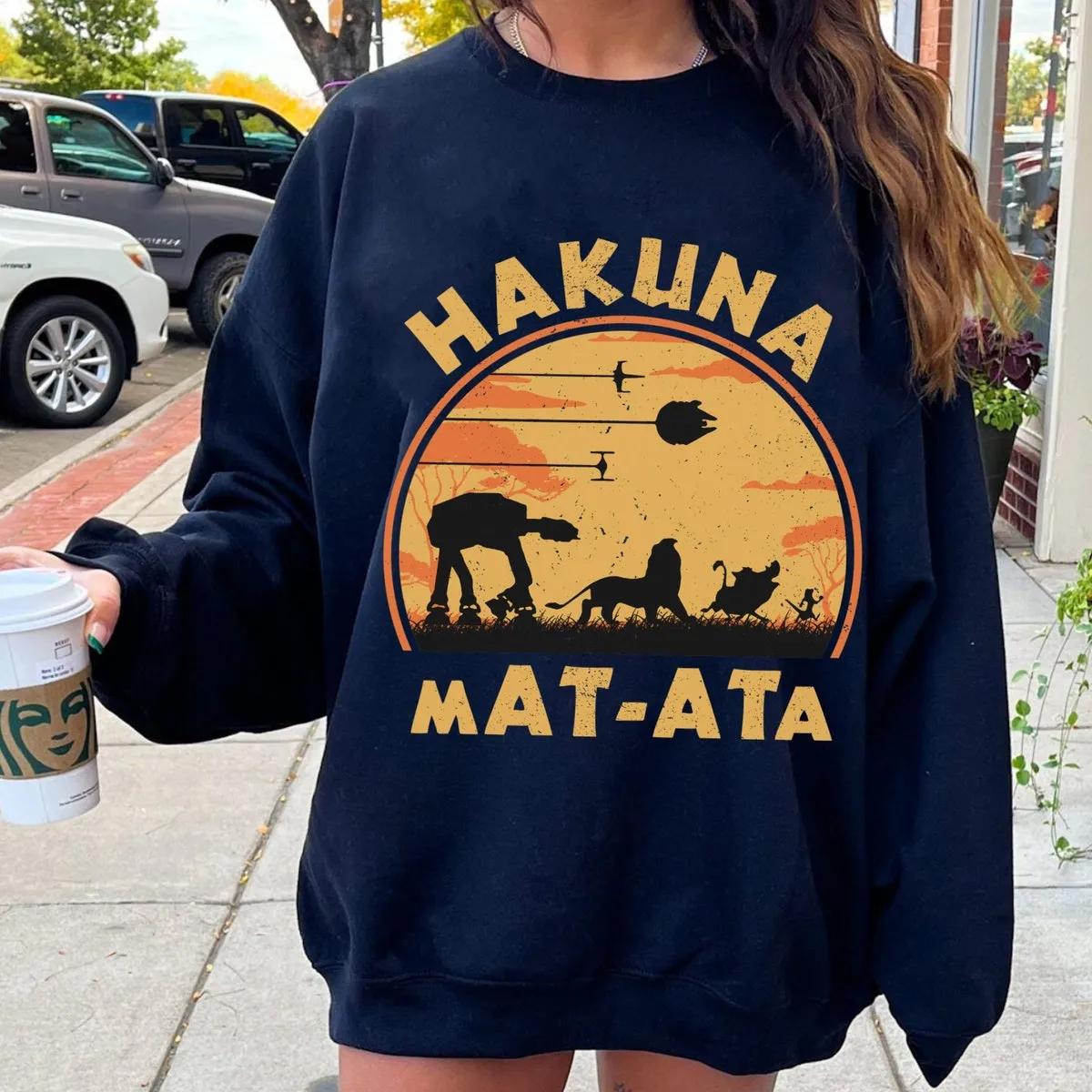 Lion King And Star Wars Hakuna At At Shirt 3