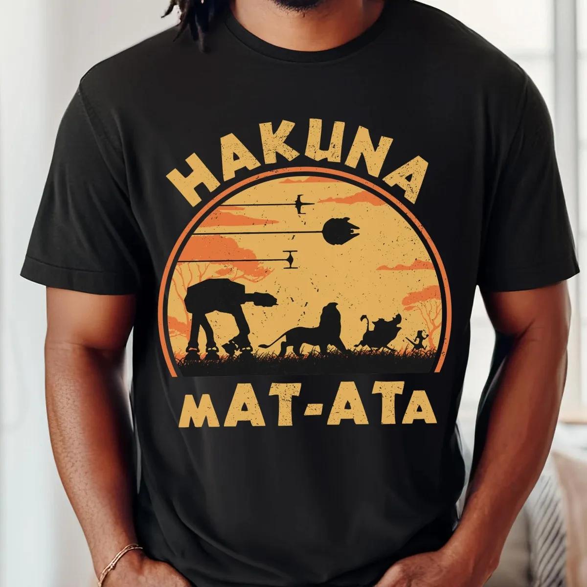 Lion King And Star Wars Hakuna At At Shirt 5