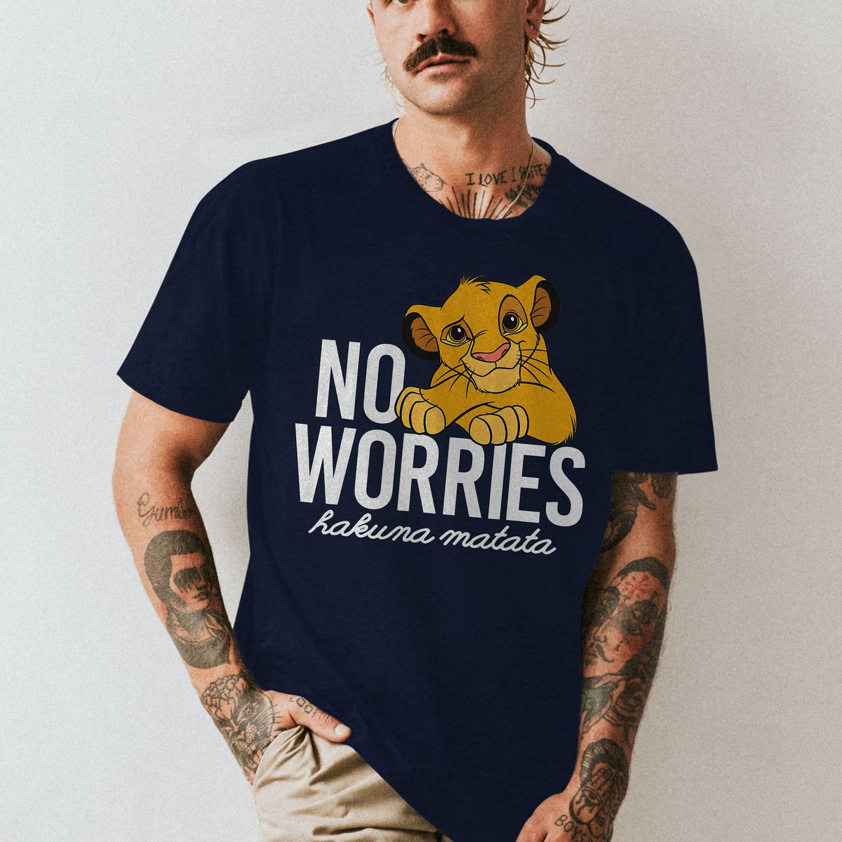 Lion King Classic No Worries Simba Shirt 6 1