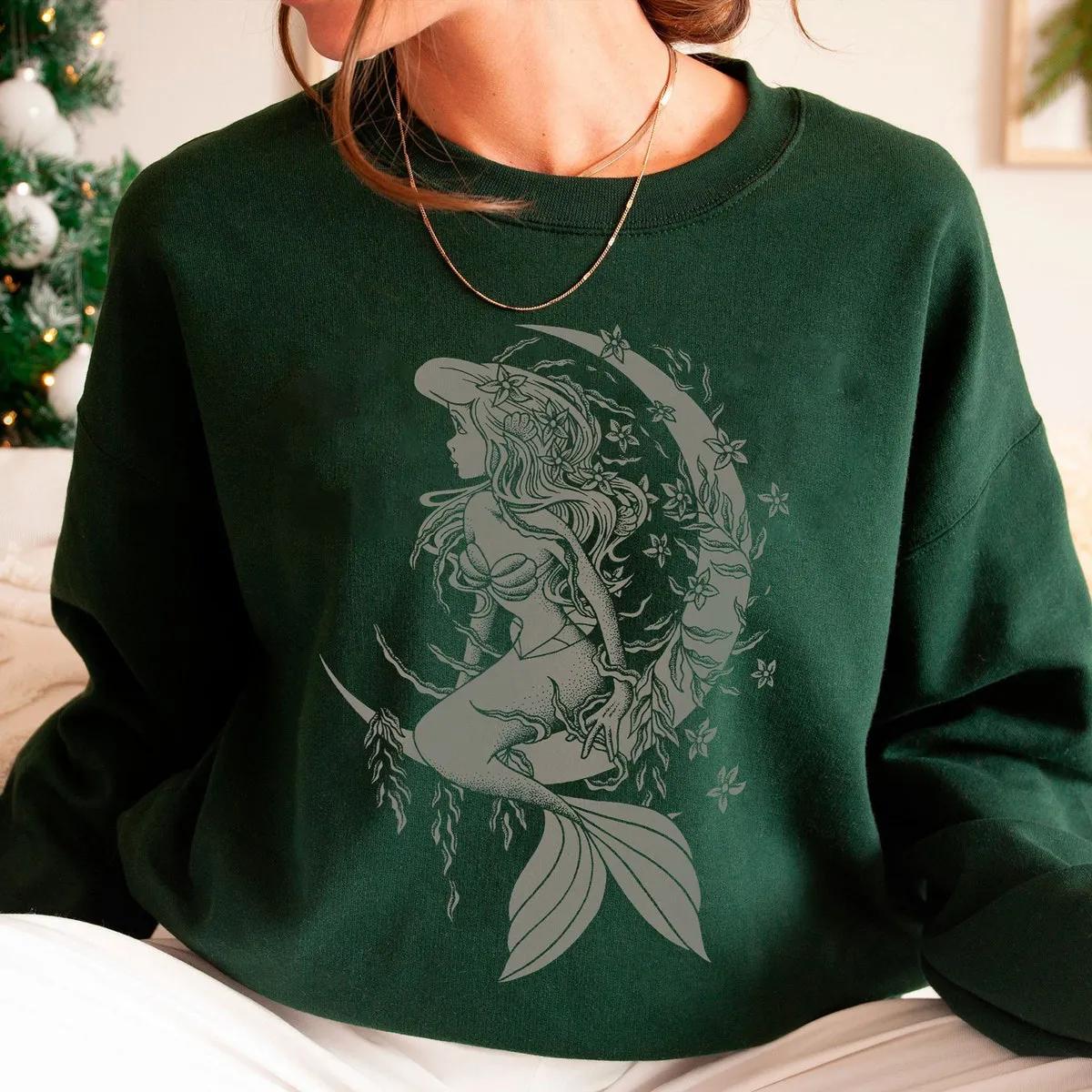 Little Mermaid Ariel Tattoo Style Shirt 4 1