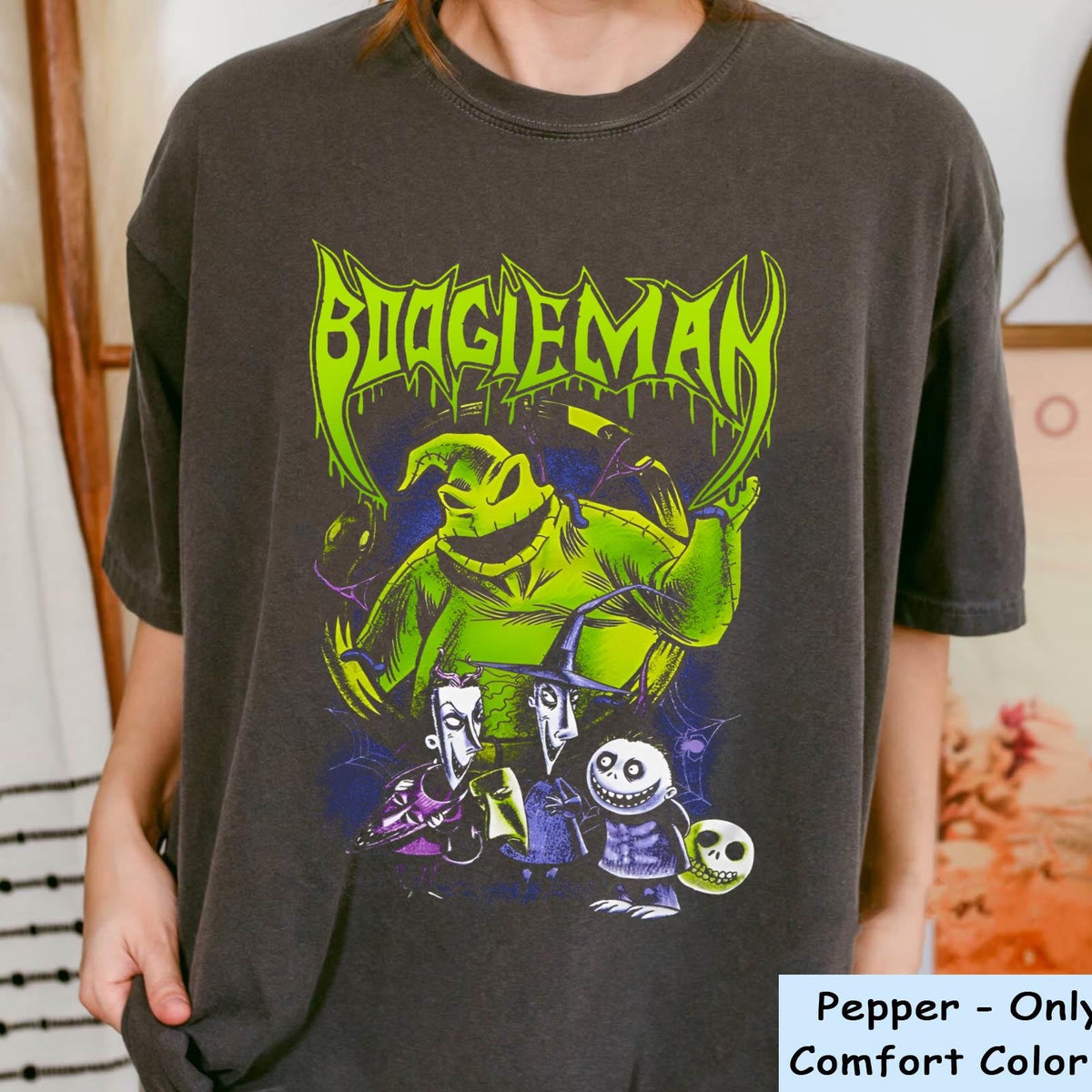 Lock Shock Barrel Oogie Boogie Man Nightmare Halloween Shirt 5