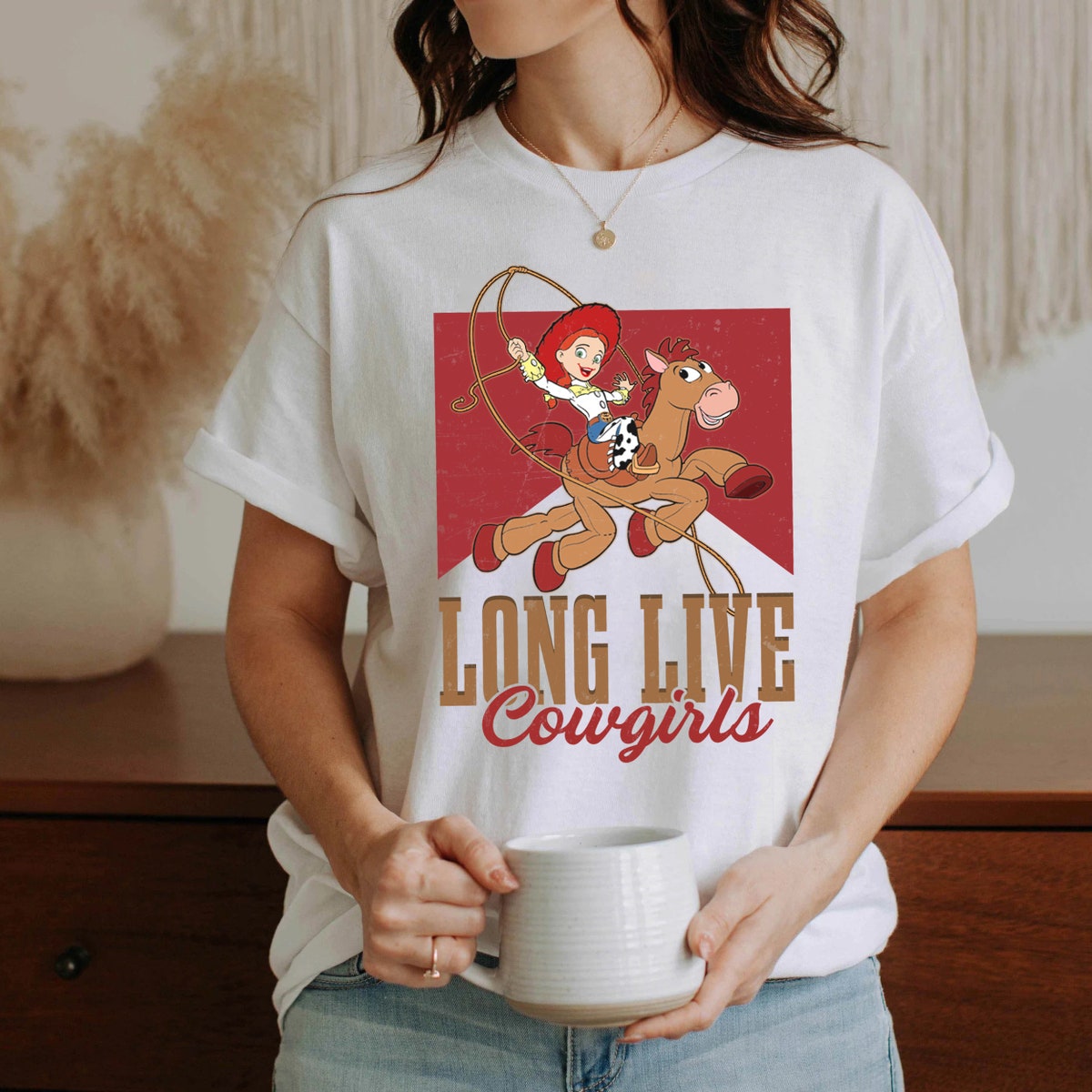 Long Live Cowgirls Jessie Ride Horse Toy Story Cowboy Wild West Shirt 1 1