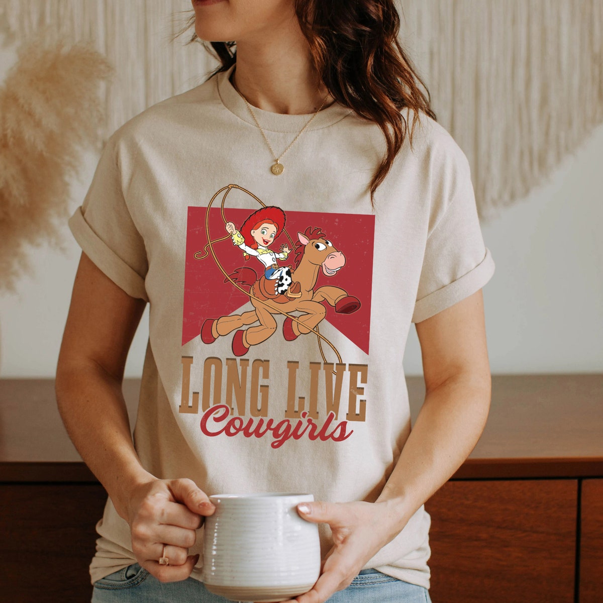 Long Live Cowgirls Jessie Ride Horse Toy Story Cowboy Wild West Shirt 4 1