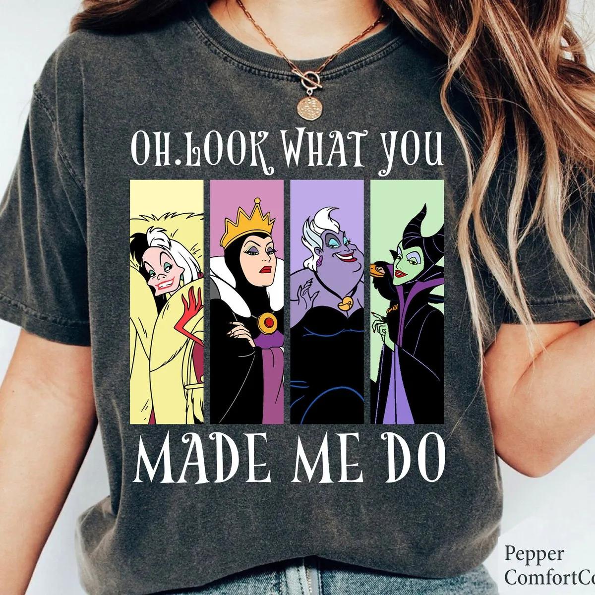 Look What You Made Me Do Villains Disney Shirt 5 1