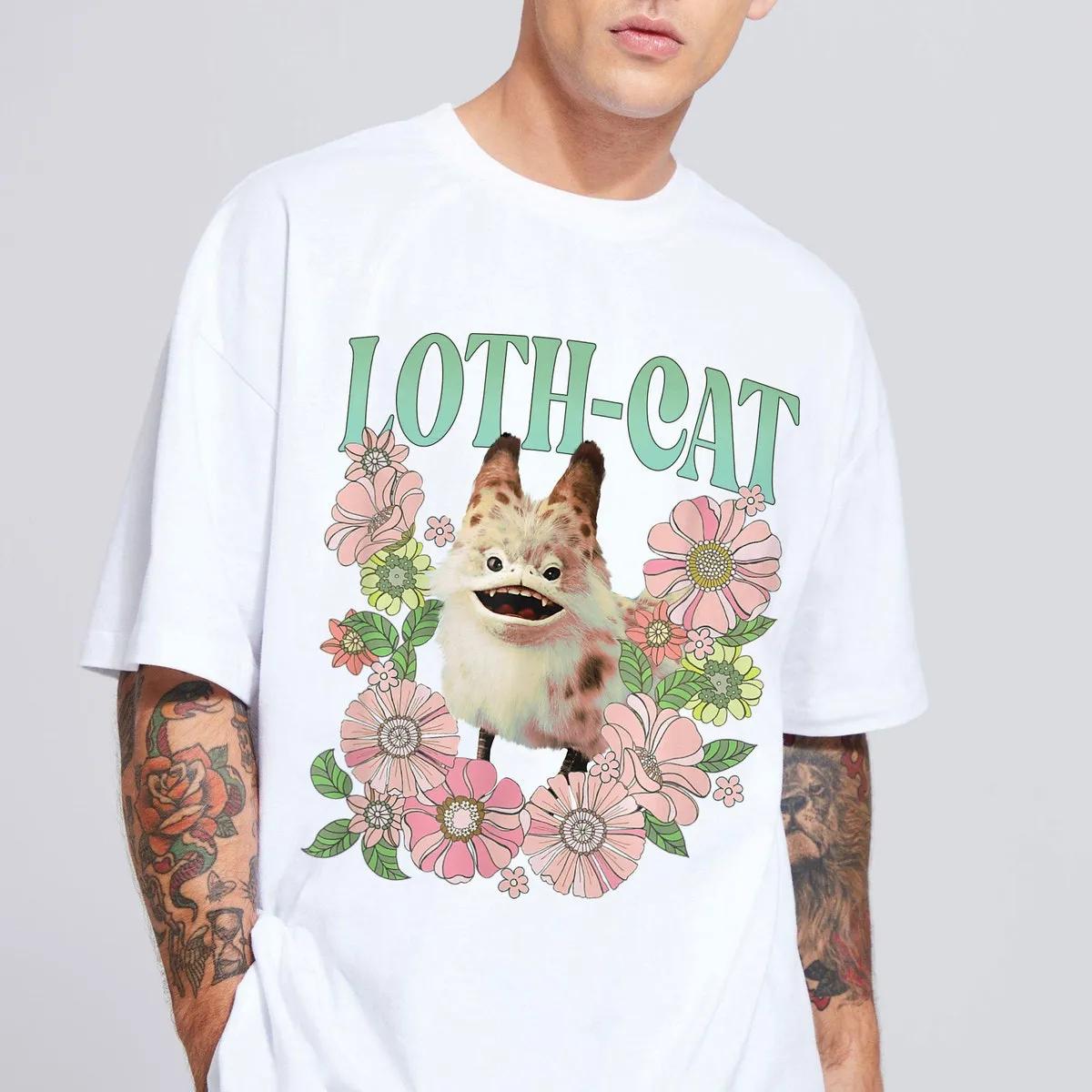 Loth Cat Floral Force Creature Ahsoka Star Wars Disney Shirt 1 1