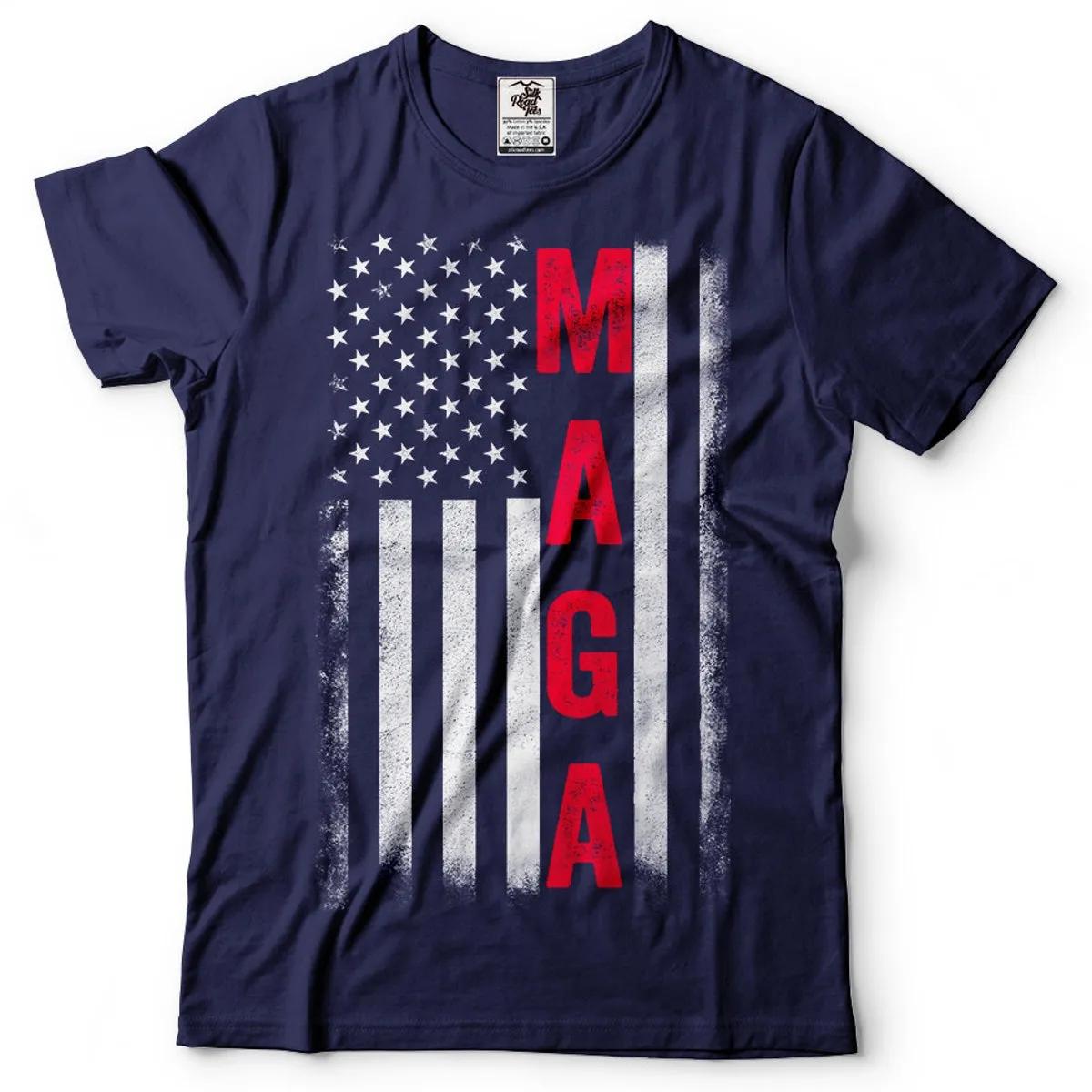 MAGA Flag Donald Trump 2024 Election Shirt 3 1