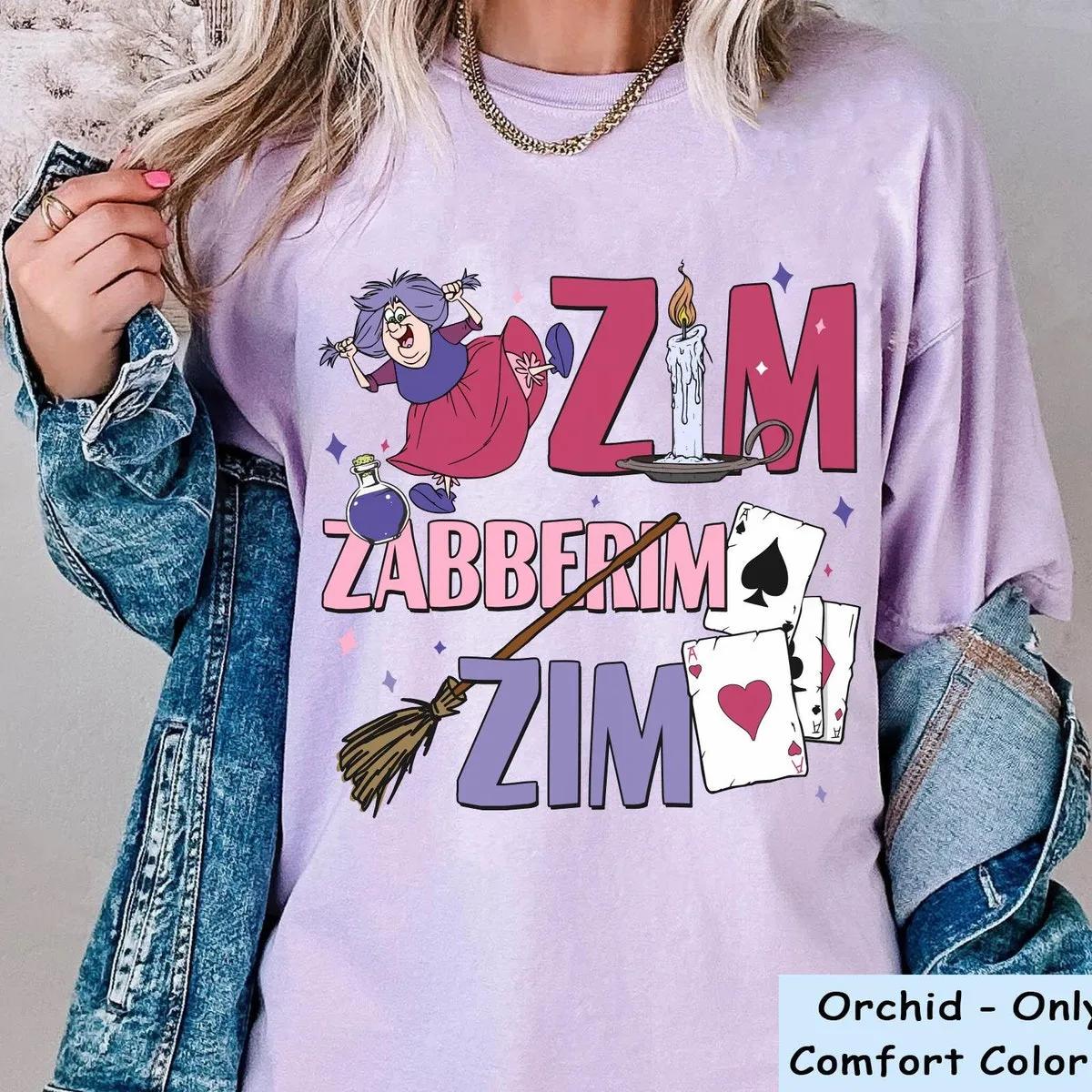 Mad Madam Mim Zim Zabberim Zim Disney Shirt 1