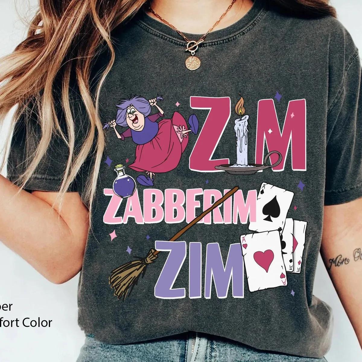 Mad Madam Mim Zim Zabberim Zim Disney Shirt 2