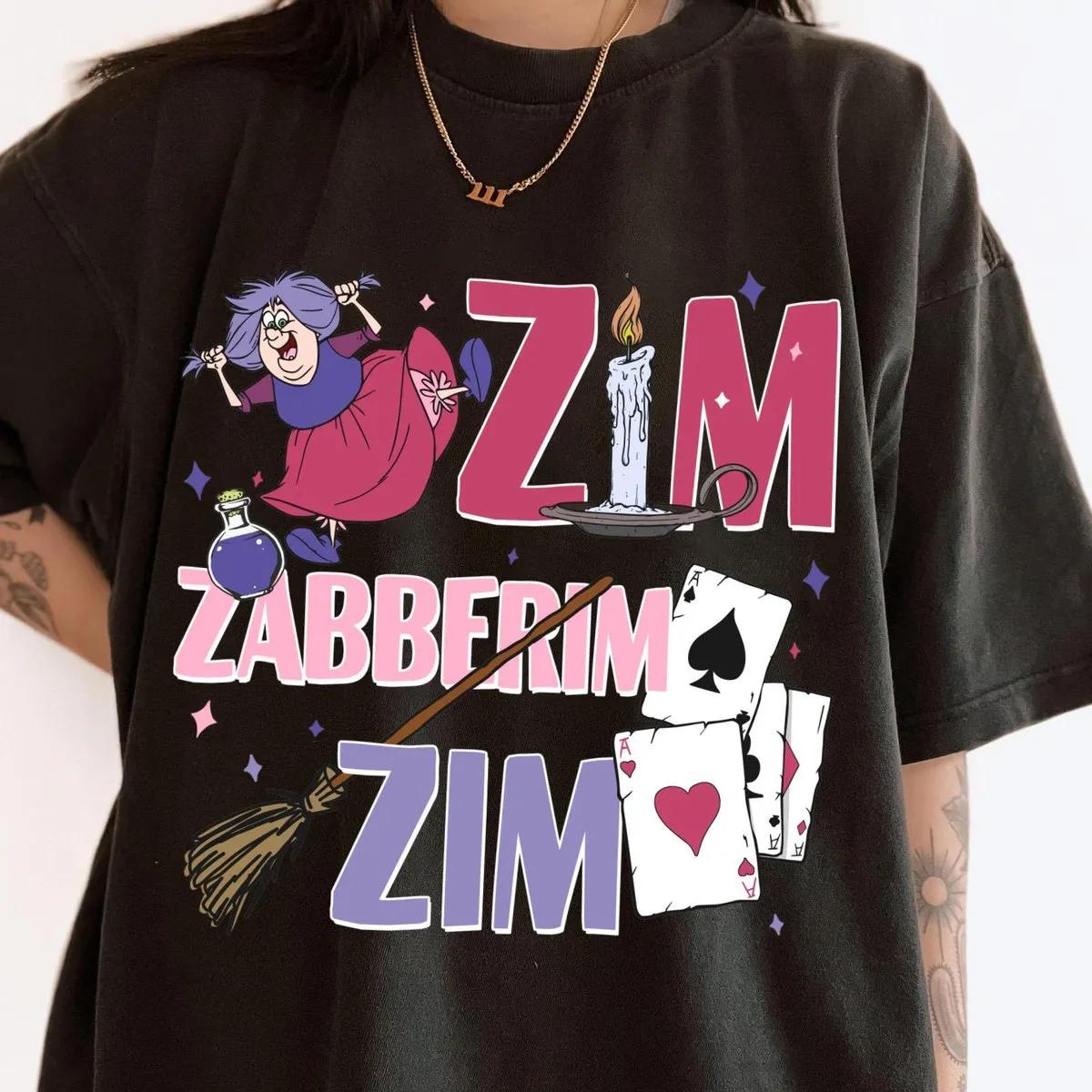 Mad Madam Mim Zim Zabberim Zim Disney Shirt 3