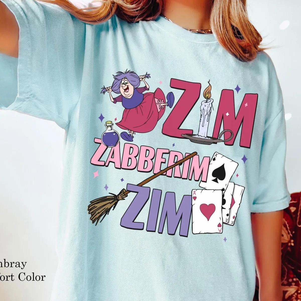 Mad Madam Mim Zim Zabberim Zim Disney Shirt 5