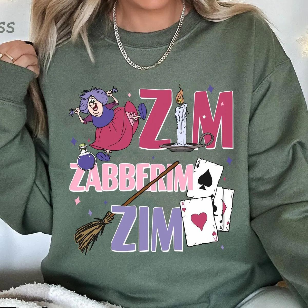 Mad Madam Mim Zim Zabberim Zim Disney Shirt 6