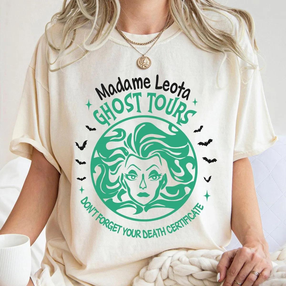 Madame Leota Ghost Tours Disney Shirt 2 1