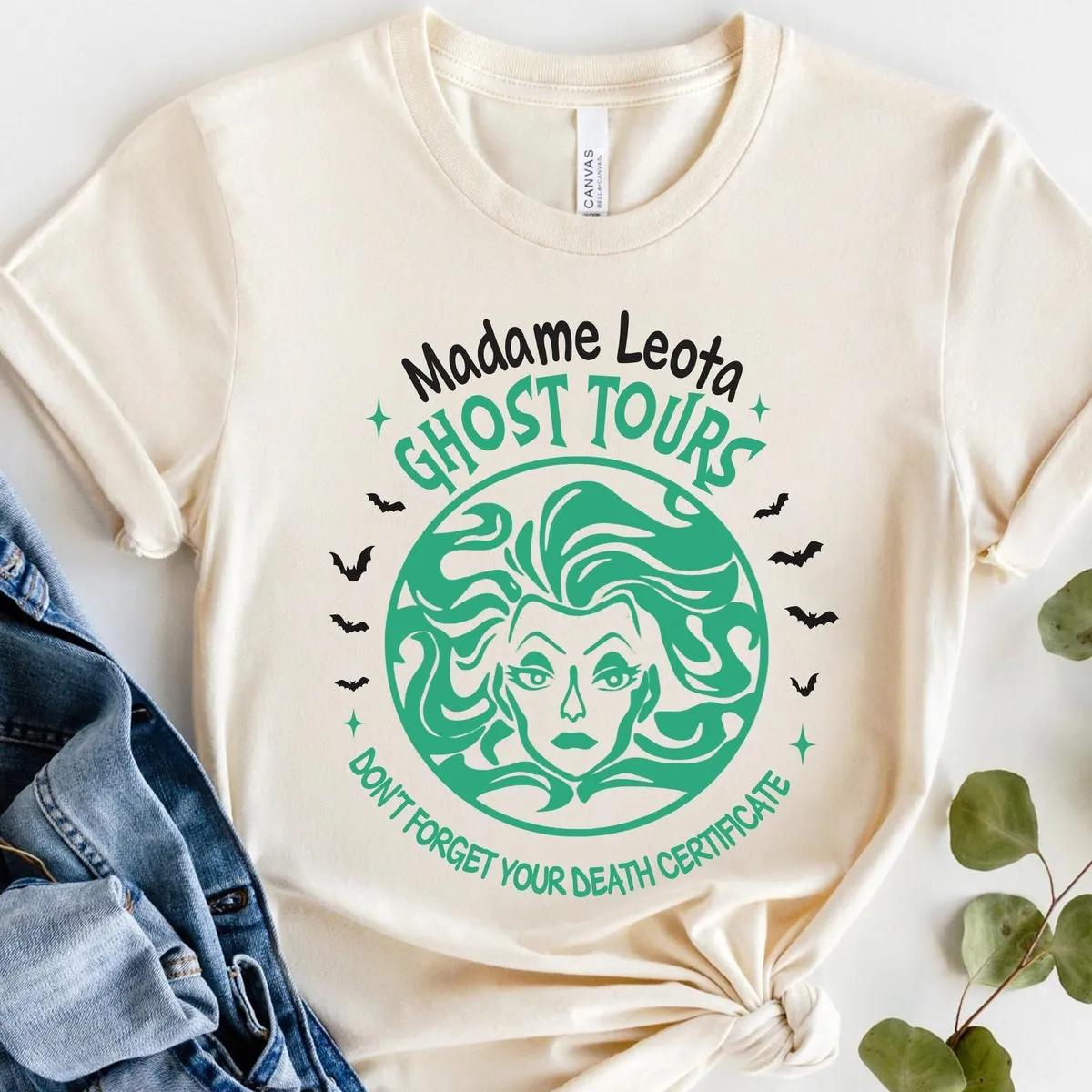 Madame Leota Ghost Tours Disney Shirt 5 1