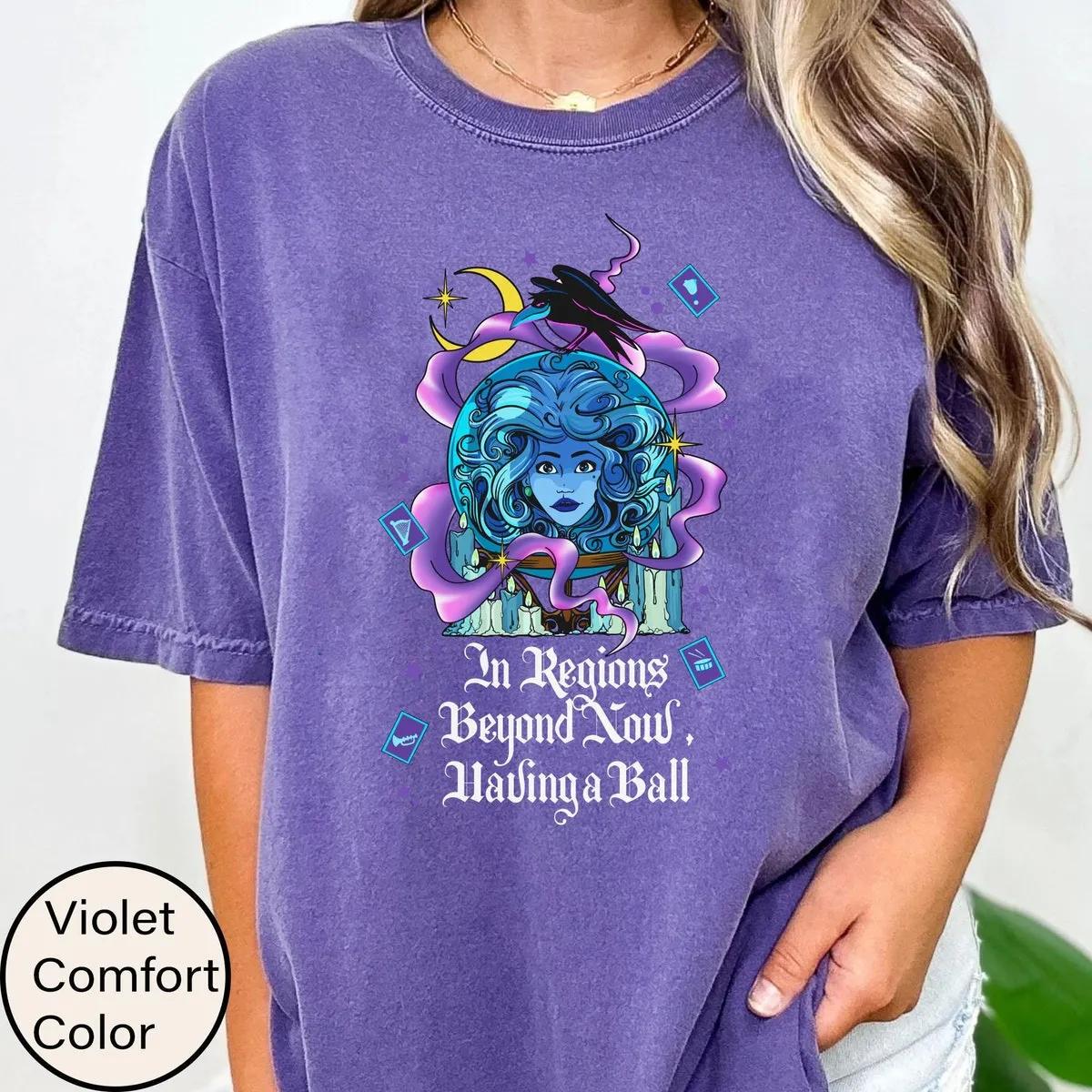 Madame Leota In Regions Beyond Now Having A Ball Halloween Shirt 4