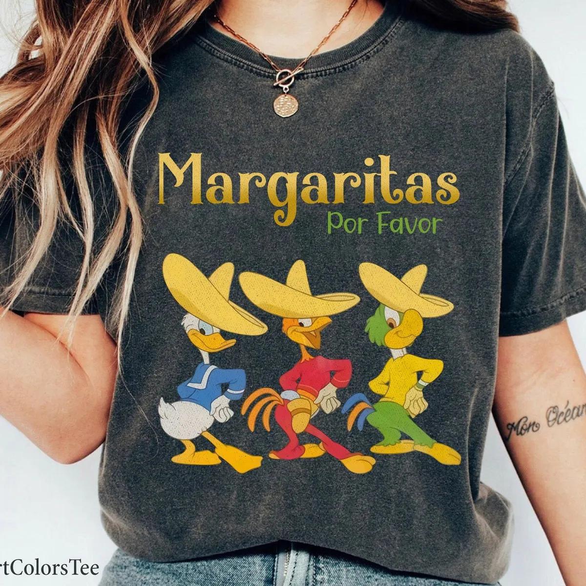 Margaritas Por Favor The Three Caballeros Shirt 4