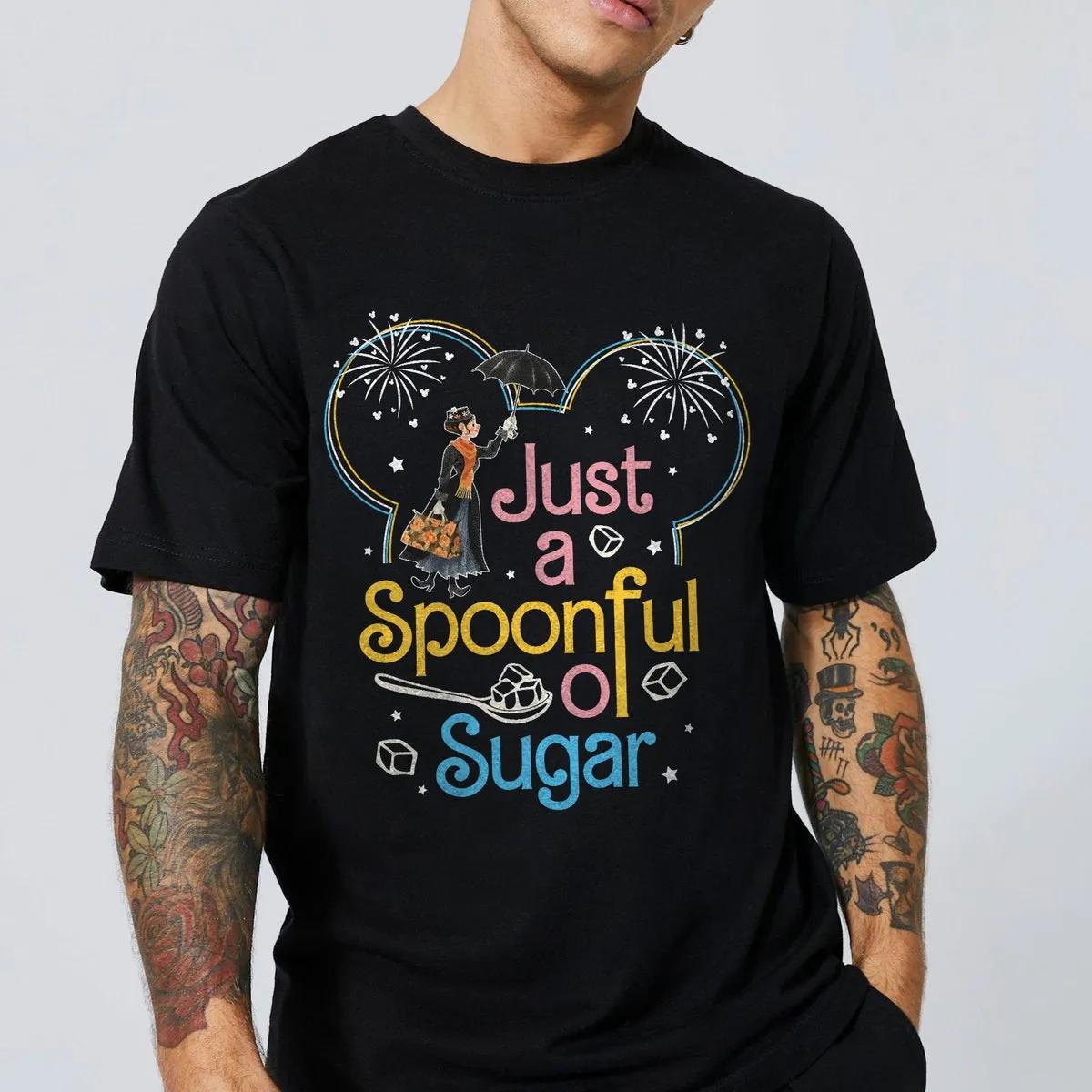 Mary Poppins Mickey Ears Just A Spoonful Of Sugar Disney Shirt 1 1