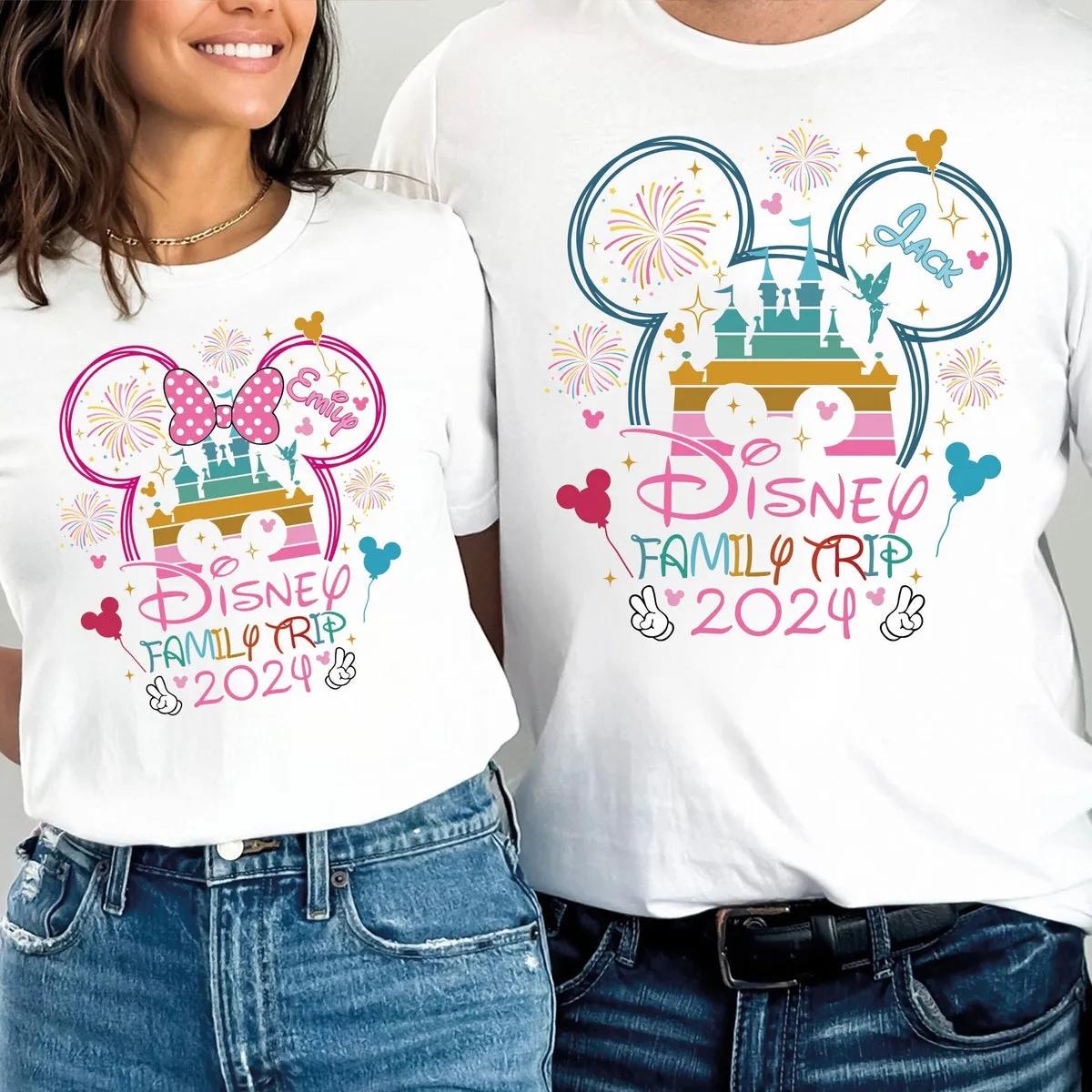 Matching Mickey Minnie Mouse Shirt Disneyland Castle Tee 2 1