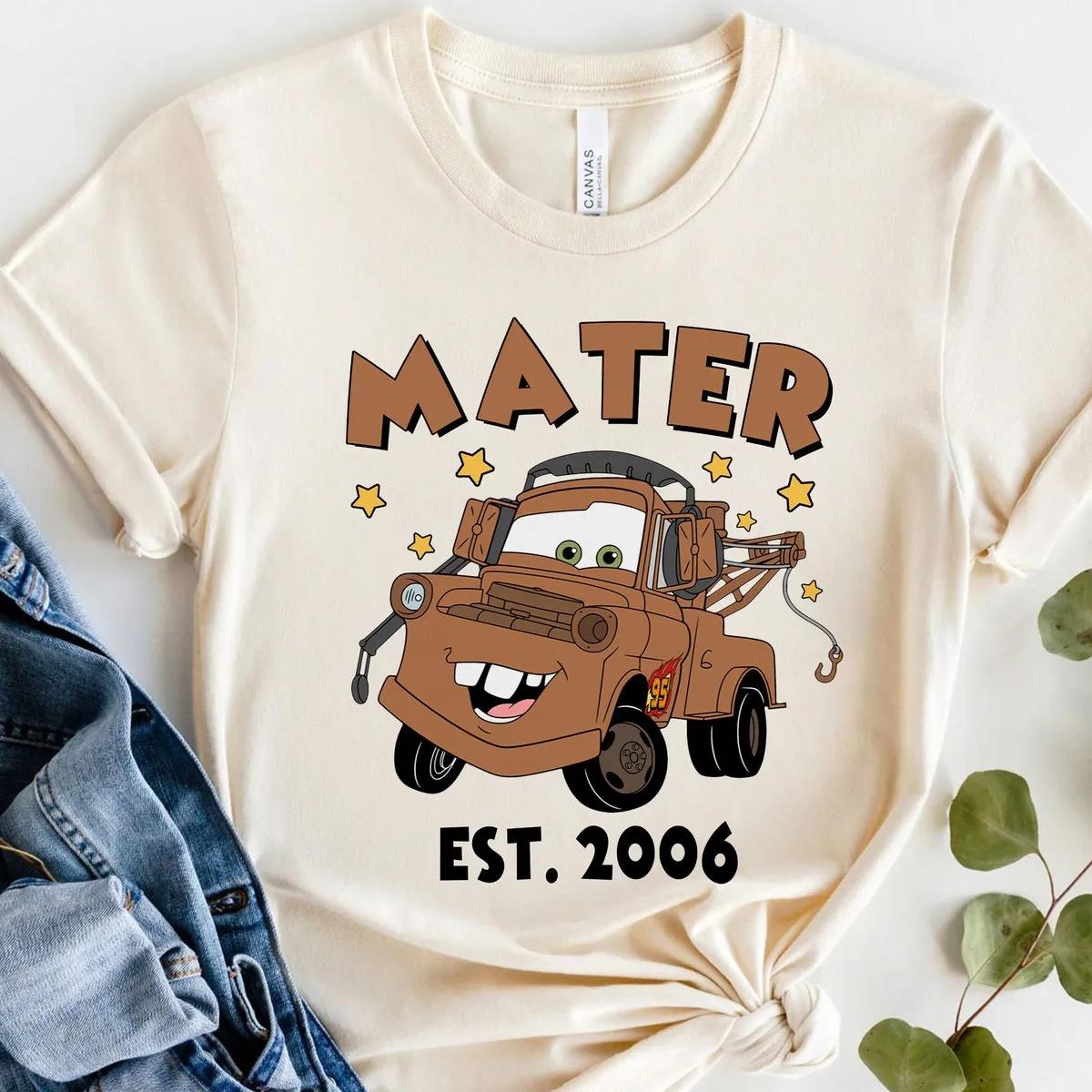 Mater Est 2006 Vintage Retro Cars Shirt 3 1