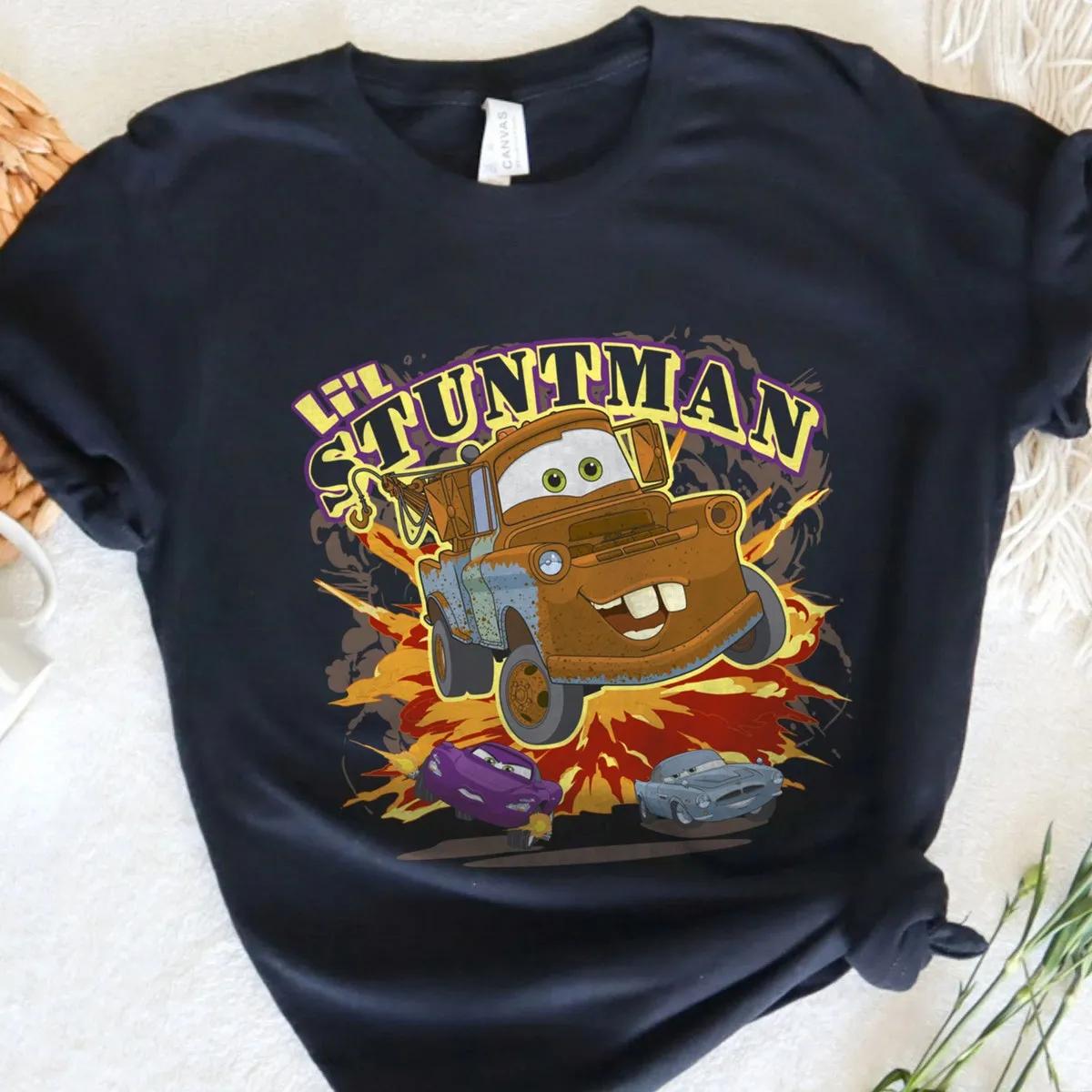 Mater Lil Stuntman Secret Spies Cars 2 Shirt 3