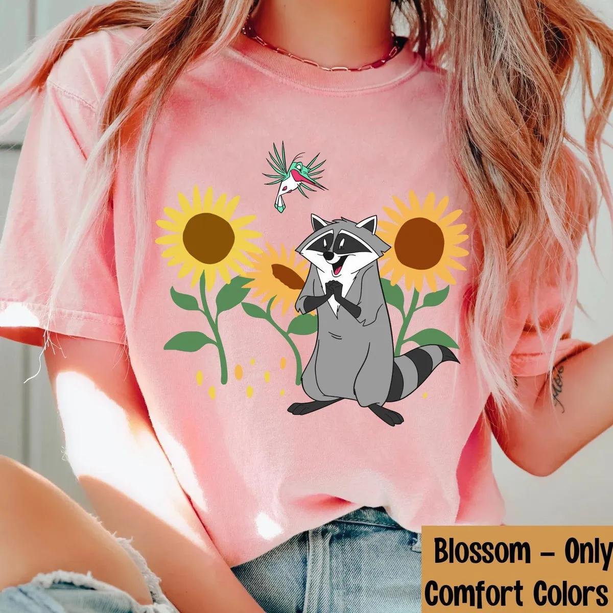 Meeko and Flit with Sunflower Floral Shirt 5