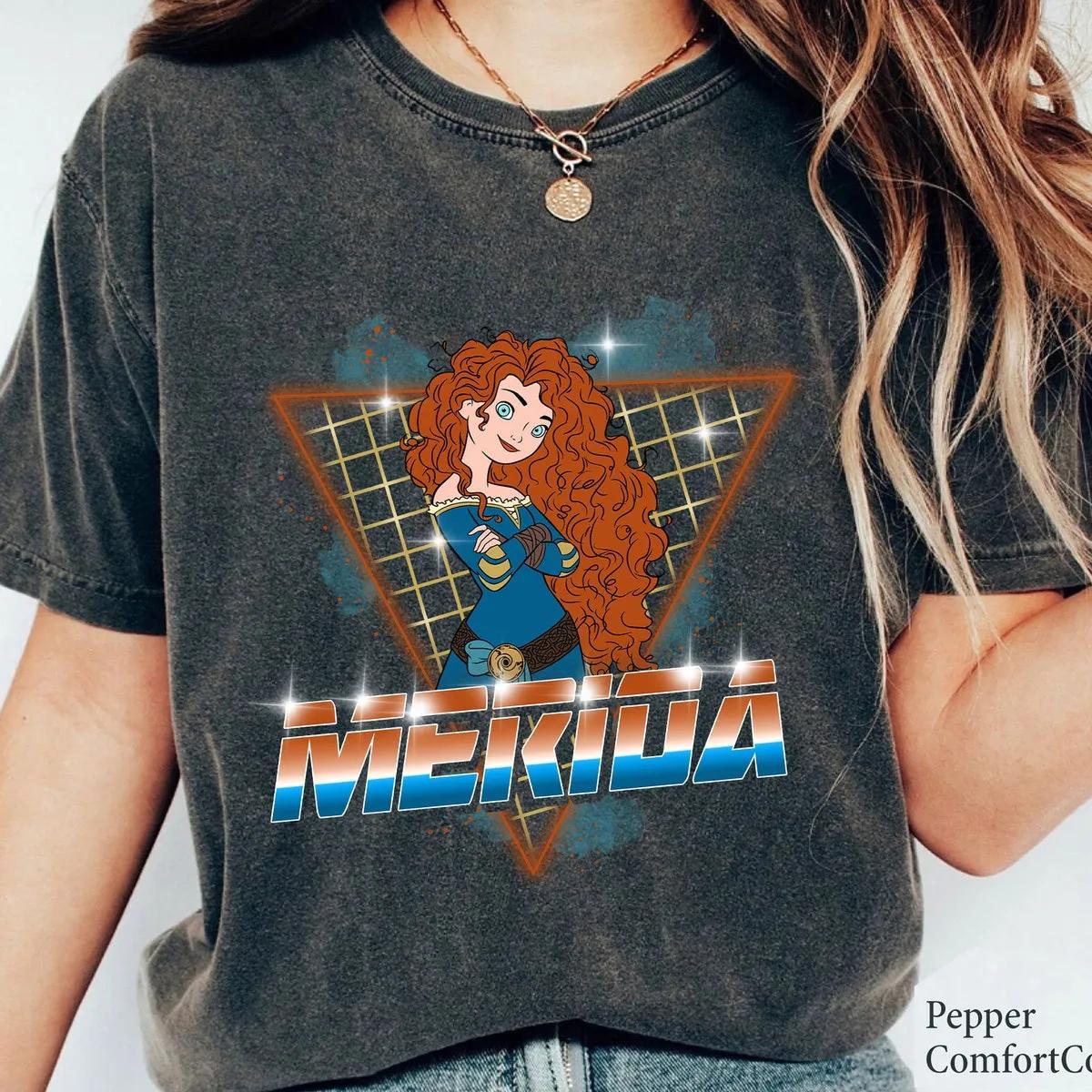 Merida Brave 90s Retro Princess Shirt 1 1