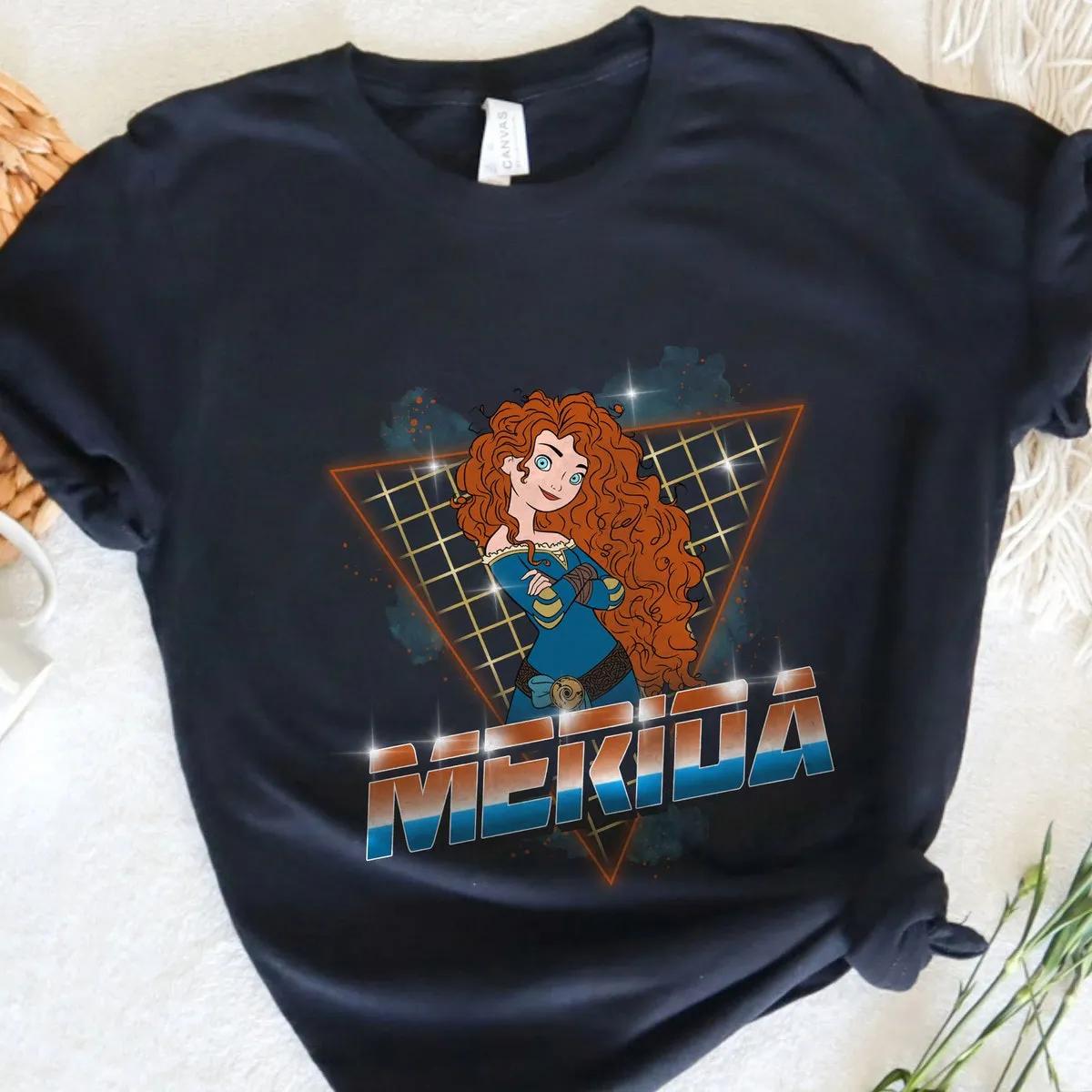 Merida Brave 90s Retro Princess Shirt 2 1