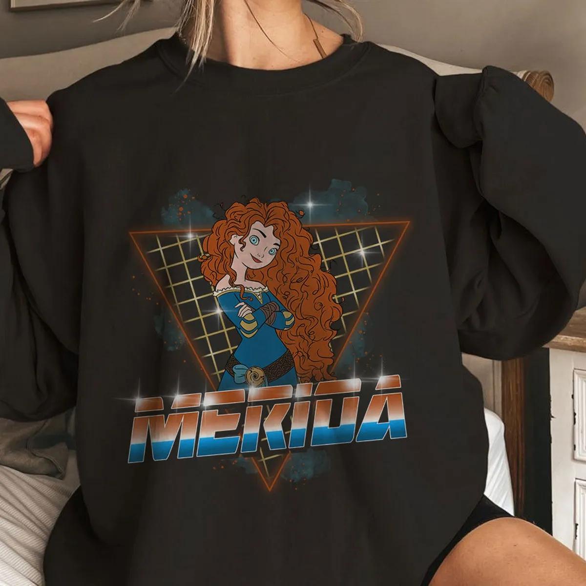 Merida Brave 90s Retro Princess Shirt 4 1