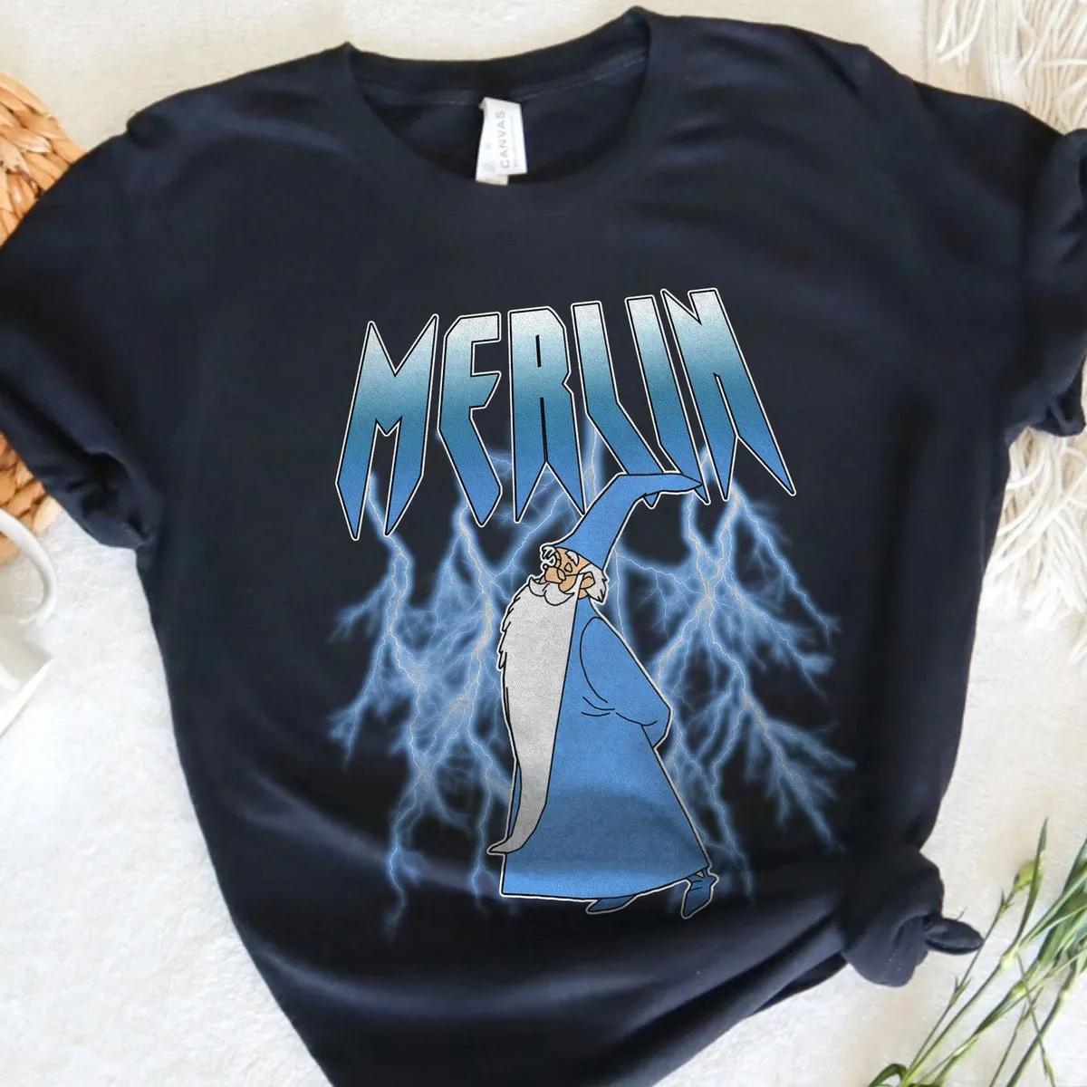 Merlin The Sword In The Stone Metal Rock Shirt 3