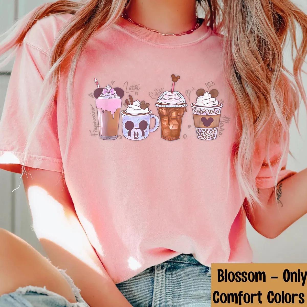 Mickey And Friends Coffee Vibes Frozen Treats Logo Shirt 2