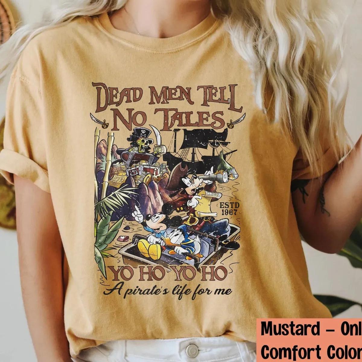 Mickey And Friends Dead Men Tell No Tales Est 1967 Shirt 4