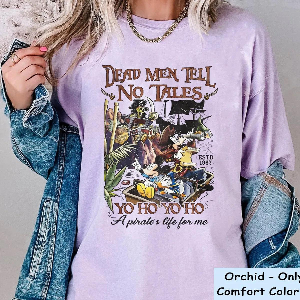 Mickey And Friends Dead Men Tell No Tales Est 1967 Shirt 5