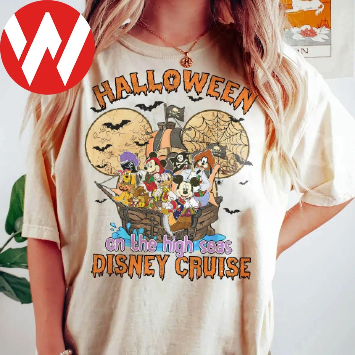 Mickey And Friends Disney Cruise Halloween Shirt 1