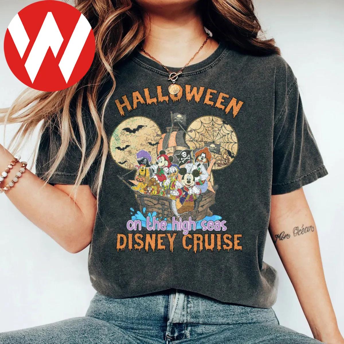 Mickey And Friends Disney Cruise Halloween Shirt 2