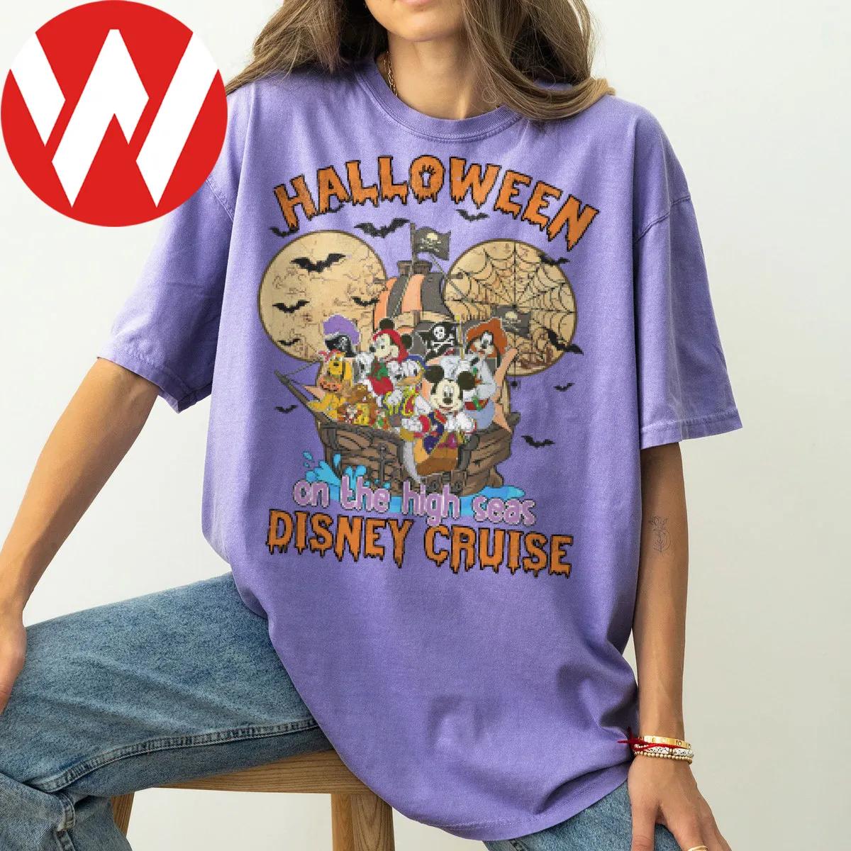 Mickey And Friends Disney Cruise Halloween Shirt 4