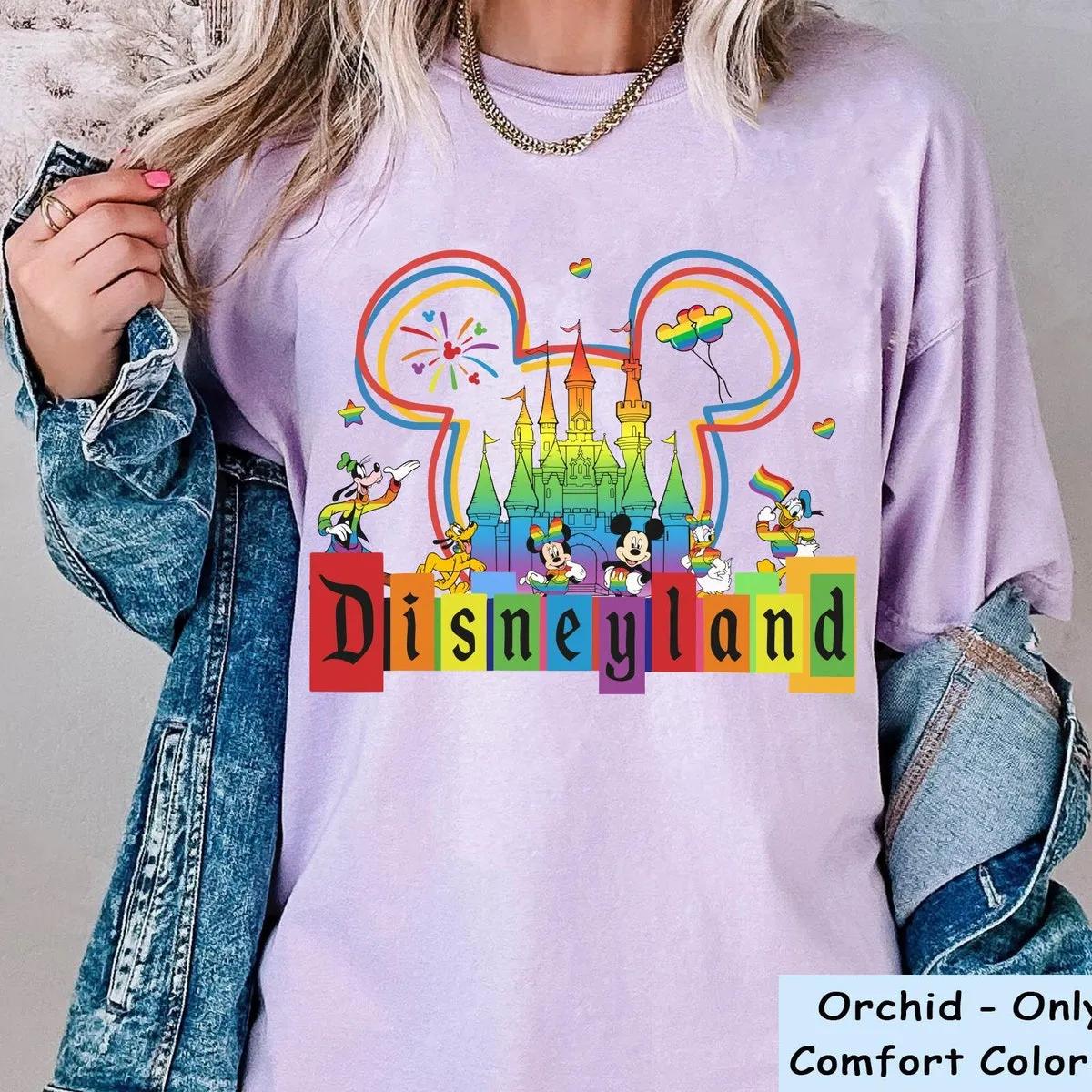 Mickey And Friends Disneyland Pride Nite Shirt 1