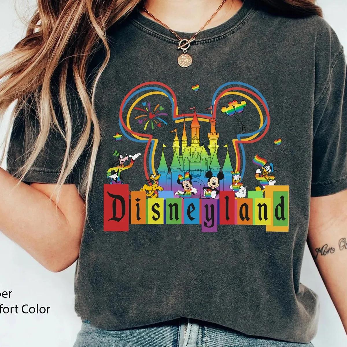 Mickey And Friends Disneyland Pride Nite Shirt 2