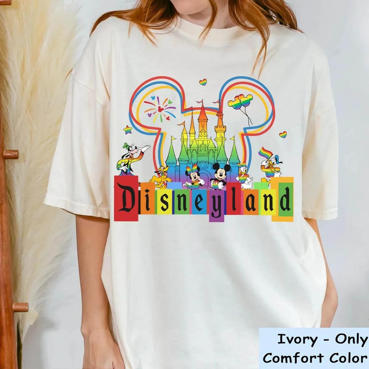 Mickey And Friends Disneyland Pride Nite Shirt 3