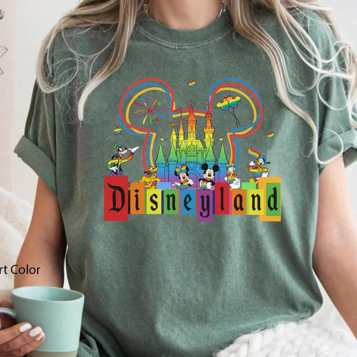 Mickey And Friends Disneyland Pride Nite Shirt 6