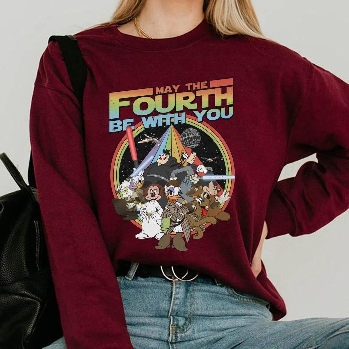 Mickey And Friends May The Fourth Be With You Shirt 3 2