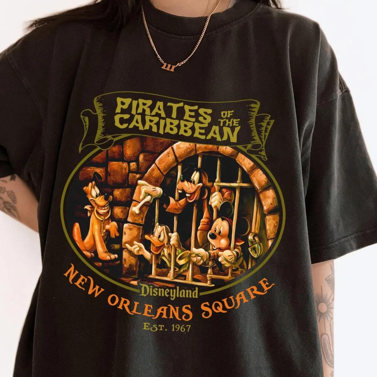 Mickey And Friends Pirates Of The Caribbean Shirt 1