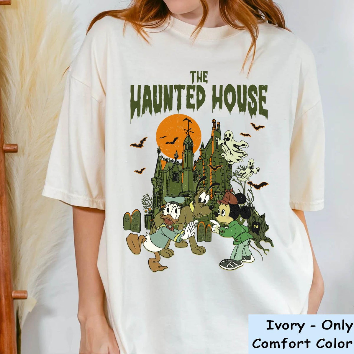 Mickey And Friends The Haunted House Halloween Shirt 2