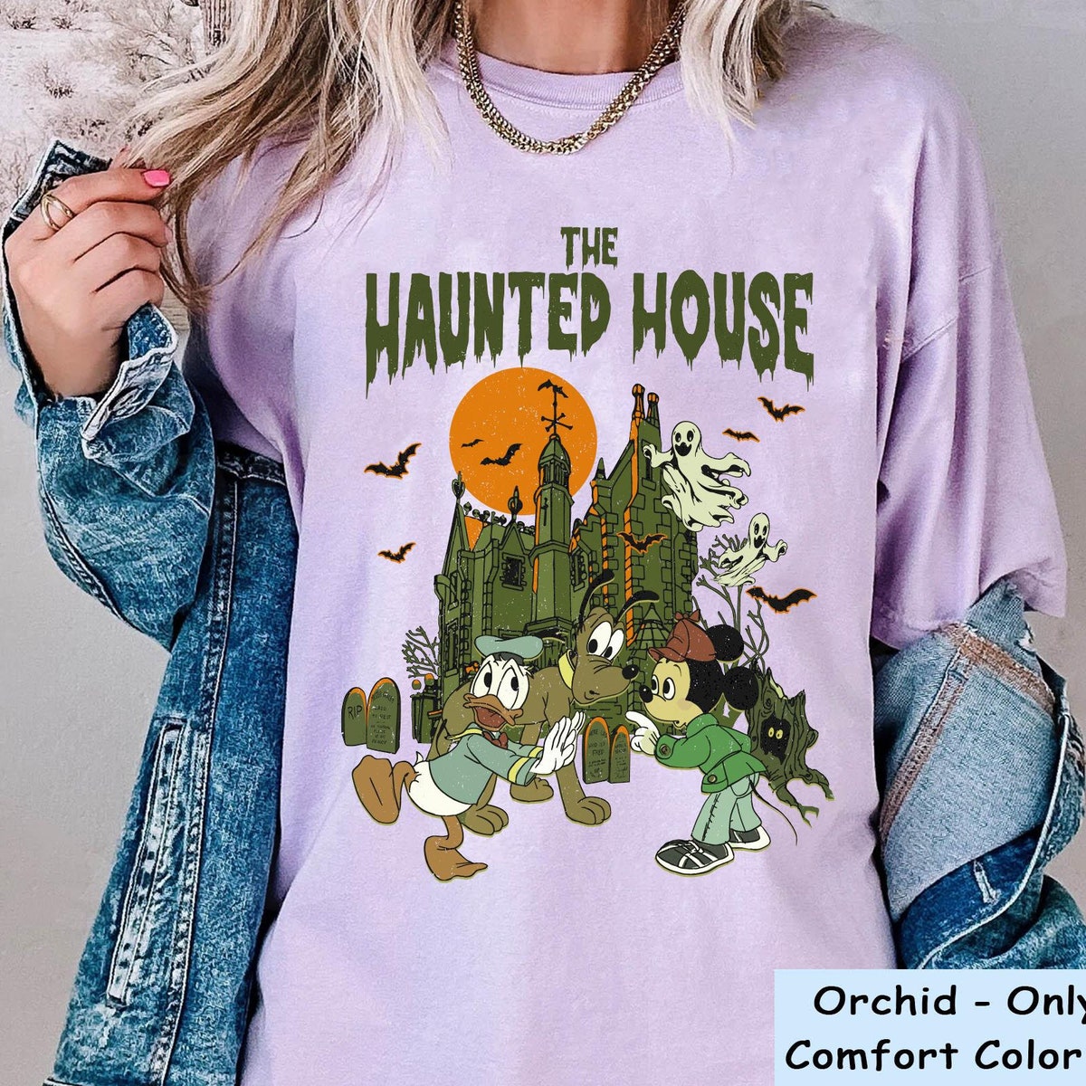 Mickey And Friends The Haunted House Halloween Shirt 6